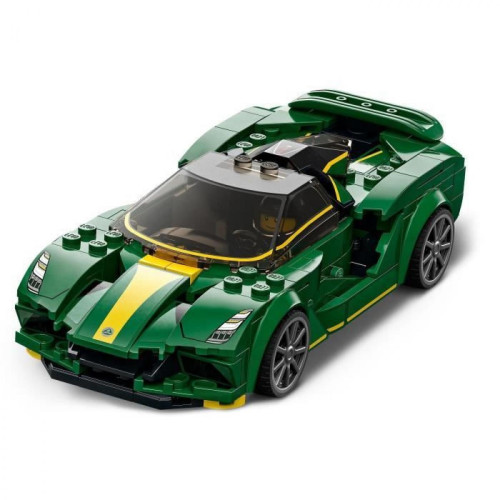 Lego - LEGO 76907 Speed Champions Lotus Evija Voiture de Course, Jouet Réduit Avec Minifigure de Pilote de Course, Jouet Pour Enfants Lego  - Minifigures lego