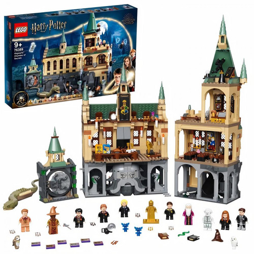 Lego - LEGO Harry Potter La Chambre des Secrets de Poudlard 76389 - Jeu de construction (1 176 pieces) - Lego