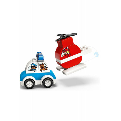 Lego LEGO® DUPLO® 10957 Mon premier hélicoptère de pompiers et voiture de police