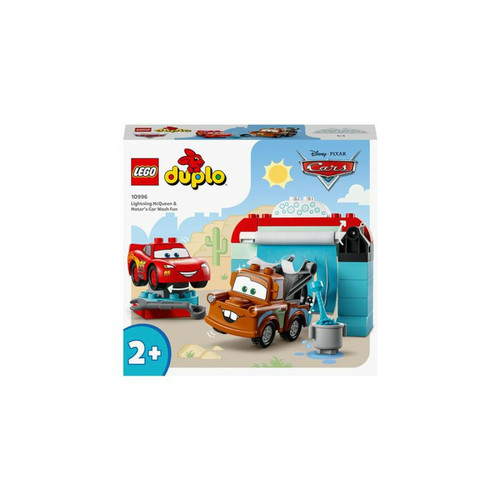 Lego - LEGO® Duplo 10996 La station de lavage avec Flash McQueen et Martin Lego  - Cadeau garçon 3 a 5 ans