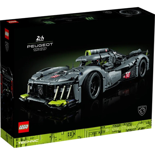Lego - Technic PEUGEOT 9X8 24H Le Mans Hybrid Hypercar Lego  - Bonnes affaires Lego