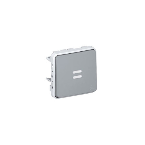 Legrand - Interrupteur ou vaetvient lumineux Plexo composable IP55 10AX 250V  gris Legrand  - Electricité