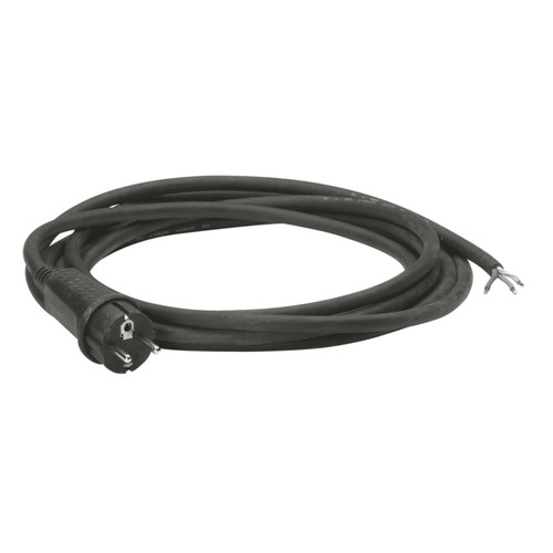 Legrand - cable 3g1,5 mm2 avec fiche moulée male en caoutchouc - 3 mètres Legrand  - Fiches électriques