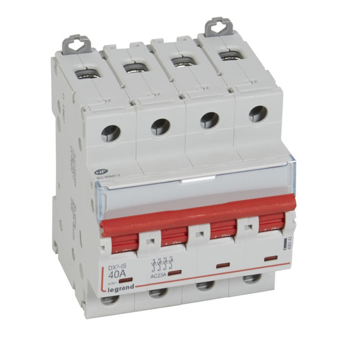 Legrand - interrupteur sectionneur legrand dx3 40a 4 poles à déclenchement Legrand  - Tableaux électriques