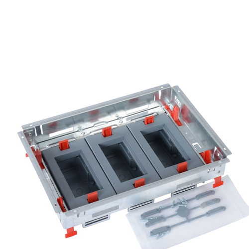 Legrand - kit support hauteur réglable pour boîte de sol - 3 x 4 modules - legrand 088020 Legrand  - Prises sol legrand profondeur