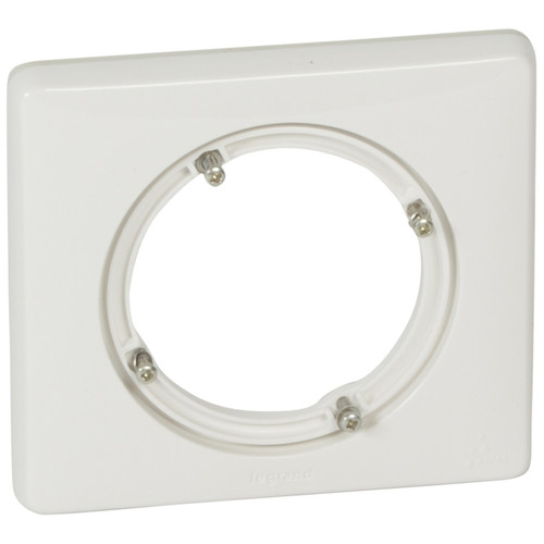 Legrand - plaque céliane 1 poste blanc ip44 Legrand  - Interrupteurs & Prises