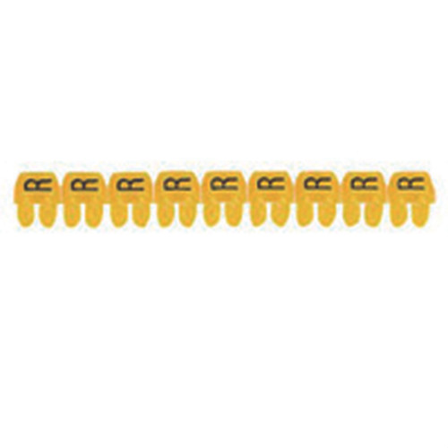 Legrand - repère pour fil de 0.5 à 1.5 mm2 - lettre e - couleur jaune - legrand cab 3 Legrand  - Câblage & Dérivation Legrand