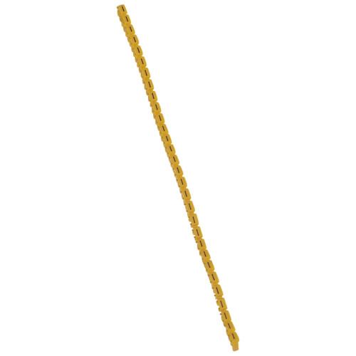 Legrand - repère pour fil de 1.5 à 2.5 mm2 - lettre i - couleur jaune - legrand cab 3 Legrand  - Electricité Legrand