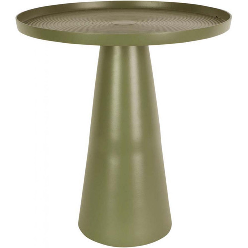 Leitmotiv - Table d'appoint en aluminium Force 40 x 43 cm vert mousse - Leitmotiv