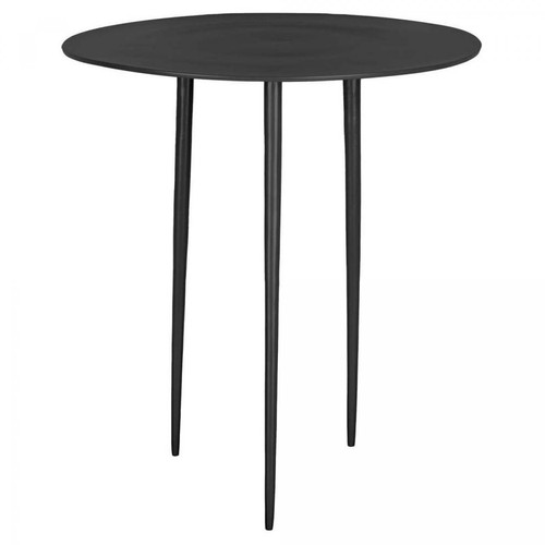 Leitmotiv - Table d'appoint en métal Supreme 42.5 x 46.5 cm noir - Leitmotiv