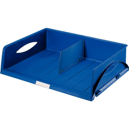 Leitz - LEITZ bac à courrier Sorty Jumbo, format A3/C3, bleu () - Mobilier de bureau Bleu et rouge