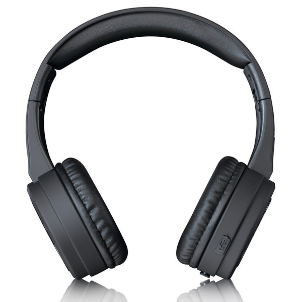 Casque Lenco Casque Bluetooth® HPB-330BK Noir-Gris