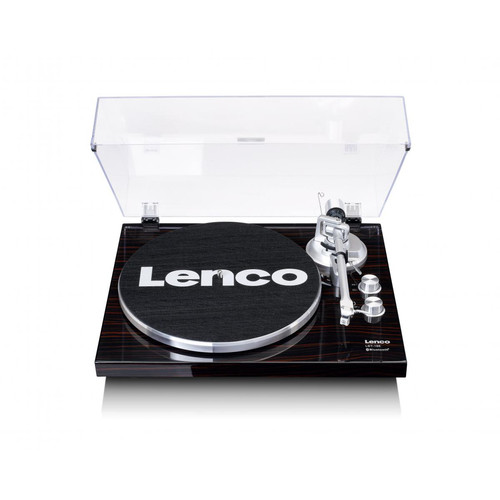 Lenco - Platine vinyle connexion bluetooth et USB Lenco LBT-188 noisette - Platine Pack reprise