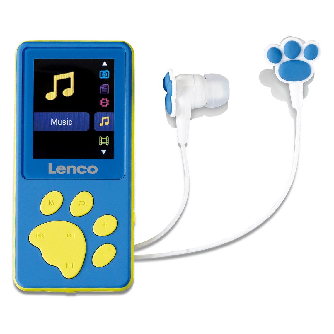 Lecteur MP3 / MP4 Lenco Lecteur MP3/MP4 avec mémoire de 8 Go Xemio-560BU Bleu