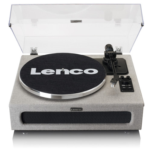 Lenco - Platine vinyle avec 4 haut-parleurs incorporés LS-440GY Gris - Platine