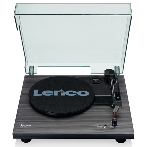 Lenco - Platine vinyle avec haut-parleurs intégrés LS-10BK Noir - Bonnes affaires Platine Vinyle