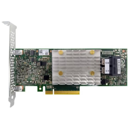Lenovo - ISG ThinkSystem Carte Réseau 4Go 16 Canaux PCIe 3.0 x8 SATA Noir Lenovo  - Carte réseau Lenovo