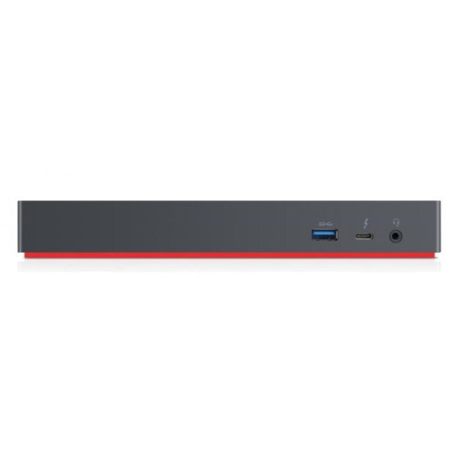Lenovo - Lenovo 40AN0135EU station d'accueil Avec fil Thunderbolt 3 Noir, Rouge - Accessoire Ordinateur portable et Mac