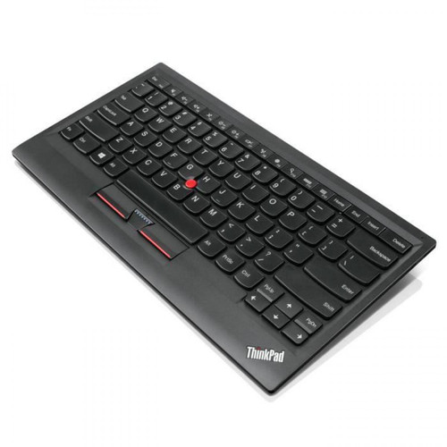 Lenovo - LENOVO Lenovo ThinkPad Compact USB Keyboard with TrackPoint - Clavier compact usb