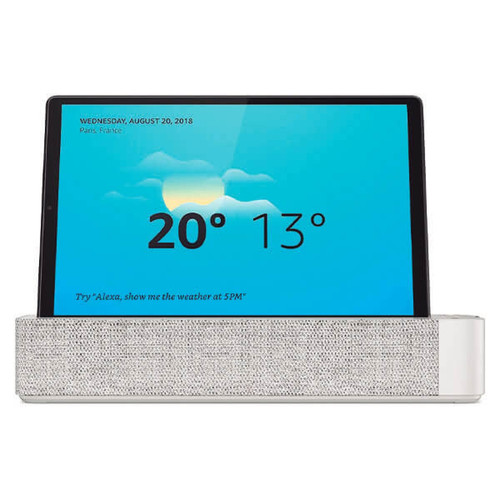 Lenovo - Lenovo Smart Tab M10 HD avec Alexa 4Go/64Go Wi-Fi Gris (Platinium Grey) + Smart Dock - LENOVO Tab Tablette Android