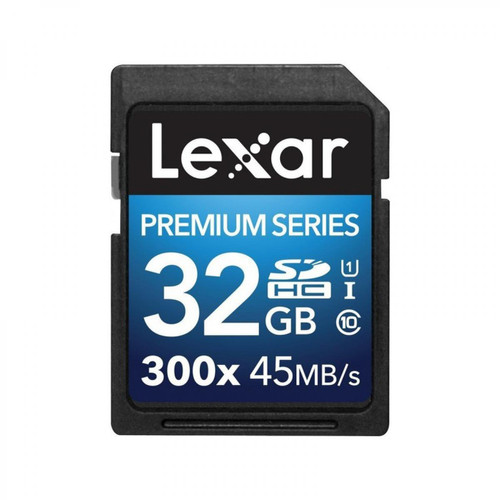 Lexar - LEXAR Carte SDHC 32 Go PREMIUM 300X 45 Mo/s - Carte SD Lexar