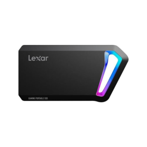 Lexar - SL660 LSL660X001T-RNNNG Disque Dur SSD Externe 1To USB 3.2 2000Mo/s RGB Noir - Lexar