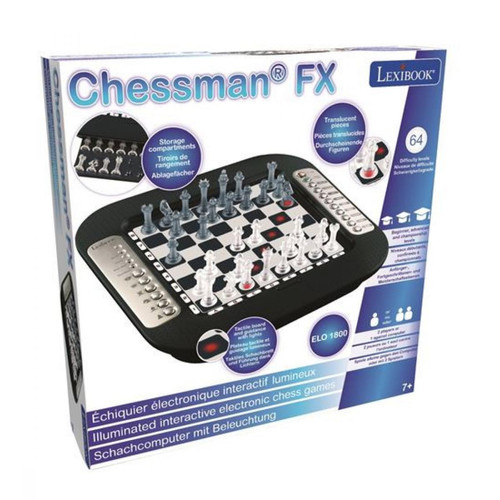 Jeux de stratégie lexibook Jeu d échecs électronique Lexibook ChessMan®FX