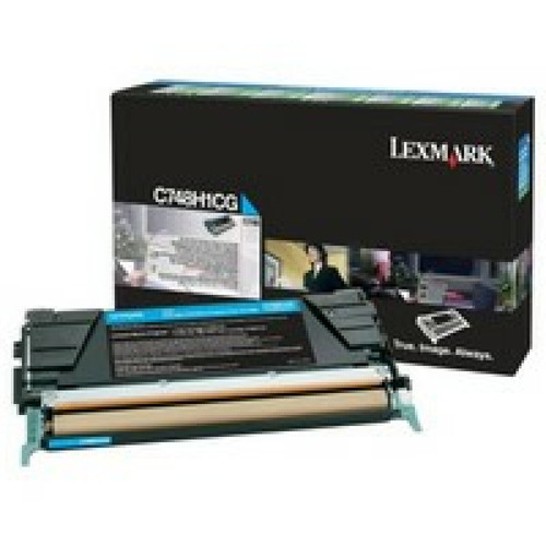 Lexmark - Lexmark C738H Toner Cyan C748H1CG Lexmark  - Toner Lexmark