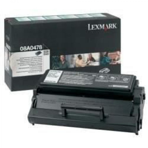Lexmark - LEXMARK Cartouche toner 08A0478 - Compatible E320/E322 - Haute capacite 6.000 pages - Noir Lexmark  - Toner