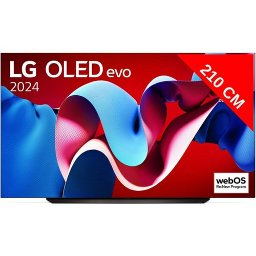 LG - TV OLED 4K 210 cm OLED83C4 evo LG  - TV 66'' et plus Smart tv