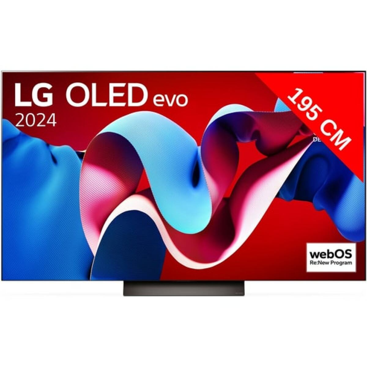 LG TV OLED 4K 195 cm OLED77C4 evo