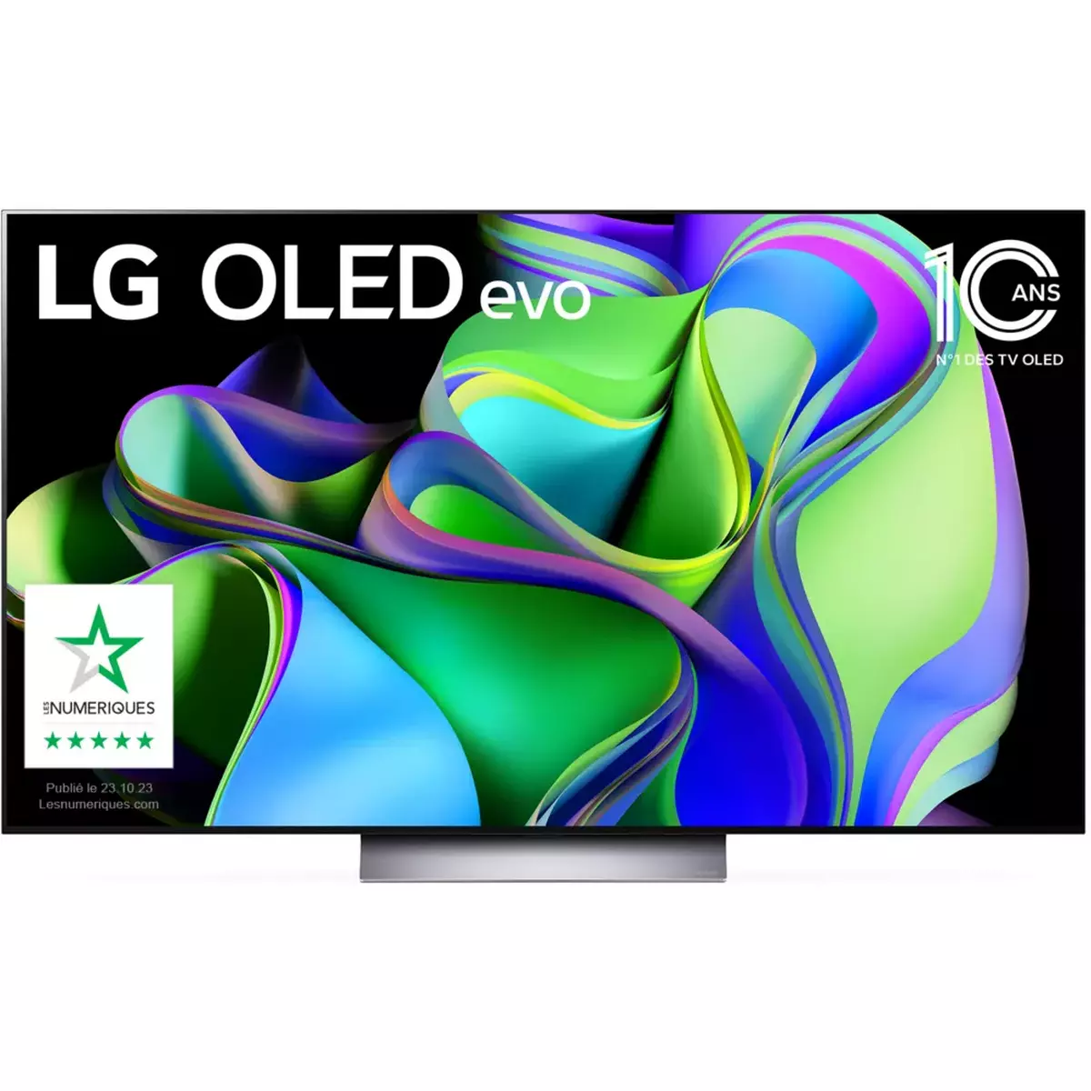 TV 50'' à 55'' LG TV OLED 4K 55" 139 cm - OLED55C3 evo C3 - 2023