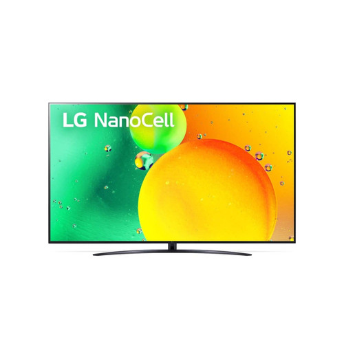 LG Ecran/TV 55' Nano Cell 55NANO763QA 4K Ultra HD (Noir)