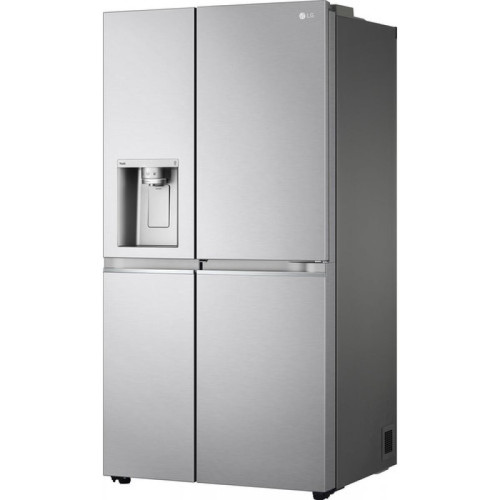 LG - GSJV90BSAE Réfrigérateur Américain 635 L 36dB Automatico Congélateur en Bas Côte à Côte Acier Inoxydable LG - Lg refrigerateur
