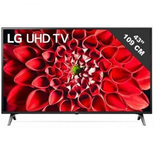 LG - LG 43UN711C - TV LED UHD 4K - 43 (108cm) - HDR - Smart TV - 3 x HDMI - 2 x USB - Classe énergétique A - Smart TV TV, Home Cinéma