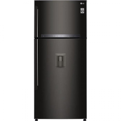 LG - Réfrigérateur 2 portes LG GTF7850BL 509L Noir - Froid