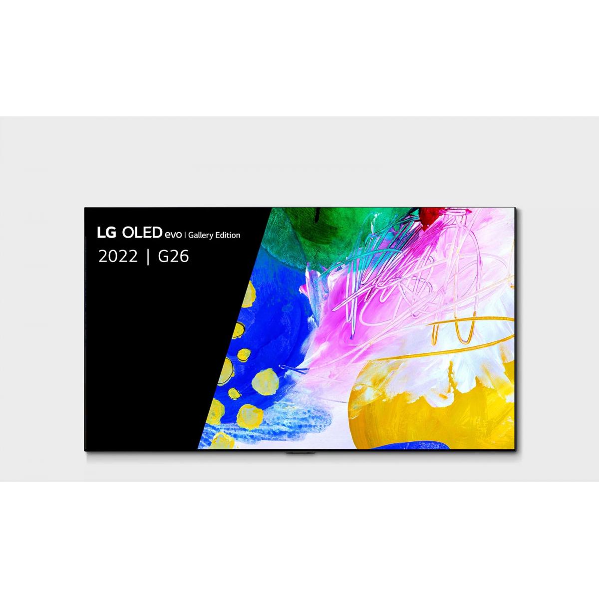 LG TV OLED 55" 139 cm - OLED55G2 - Gallery Edition - 2022