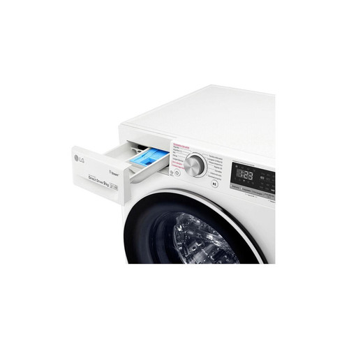 Lave-linge Machine à laver LG F4WV3009S6W 9 kg 1400 rpm