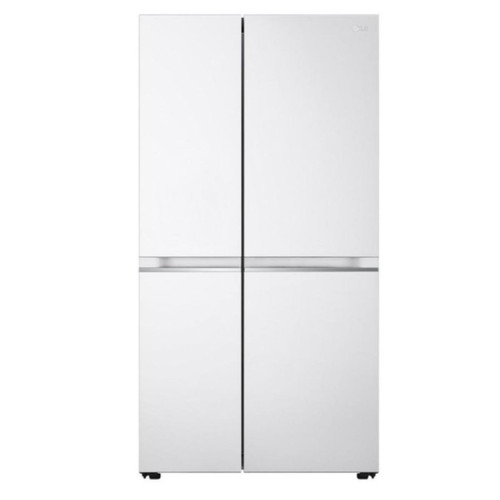 LG - Réfrigérateur Combiné LG GSBV70SWTM Blanc (179 x 91,2 cm) - Congélateur