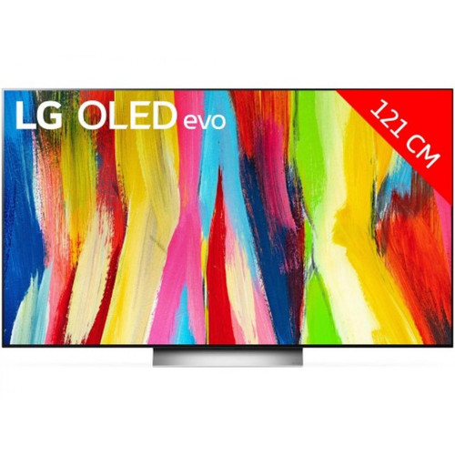 LG - TV OLED 4K 121 cm OLED48C25 2022 - TV OLED TV, Home Cinéma