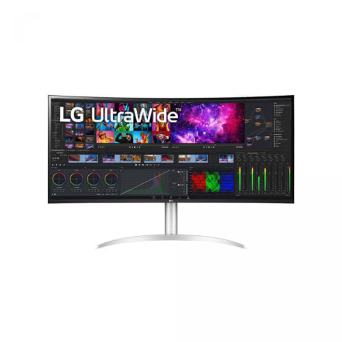 LG - UltraWide Écran PC 40" LED FHD 75Hz HDMI USB Blanc - Moniteur PC Incurvé