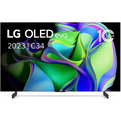 LG - TV OLED 4K 42" 106 cm - OLED42C3 2023 LG  - Soldes Maison connectée