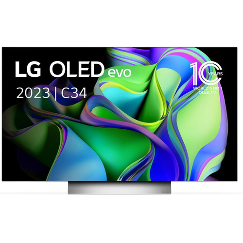 LG - TV OLED 4K 48" 121 cm - OLED48C34LA 2023 LG   - TV 44 à 49 Smart tv