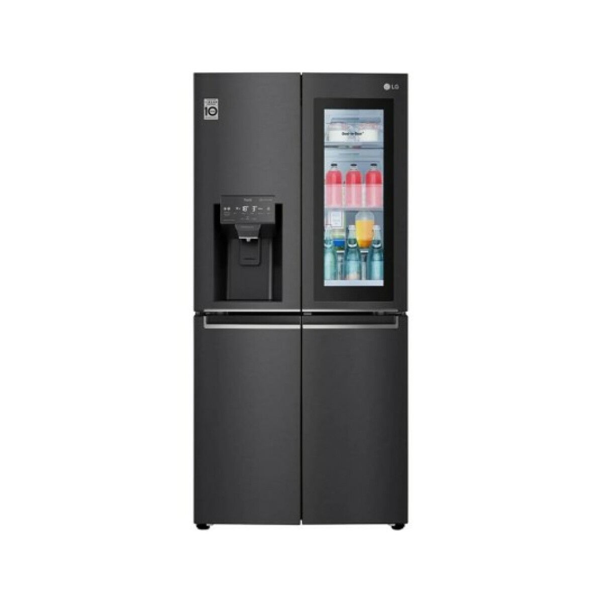 Réfrigérateur américain LG Réfrigérateur 4 portes GMX844MC6F InstaView