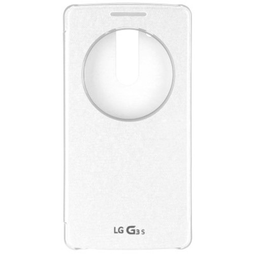 LG - Étui intelligent CCF-490GAGEUWH blanc pour LG G3S LG  - Accessoire Smartphone LG