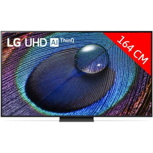 LG - TV LED 4K 164 cm Smart TV 4K LED/LCD 65UR91 LG  - Tv 164