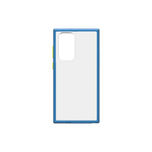 LifeProof - Coque renforcée pour Samsung Galaxy S22 Ultra LifeProof See Transparent contour bleu LifeProof  - LifeProof