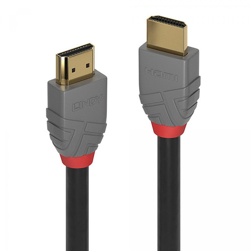 Lindy - Câble HDMI High Speed, Anthra Line, 0.5m - Câble et Connectique