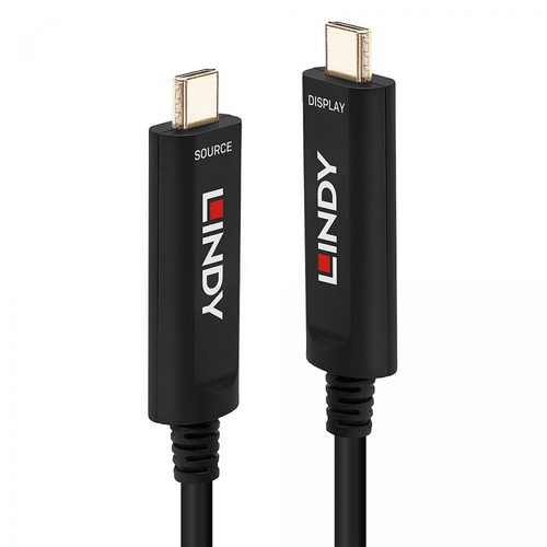 Lindy - Câble Hybride Fibre Optique USB Type C Vidéo (30 m) Lindy  - Marchand Monsieur plus