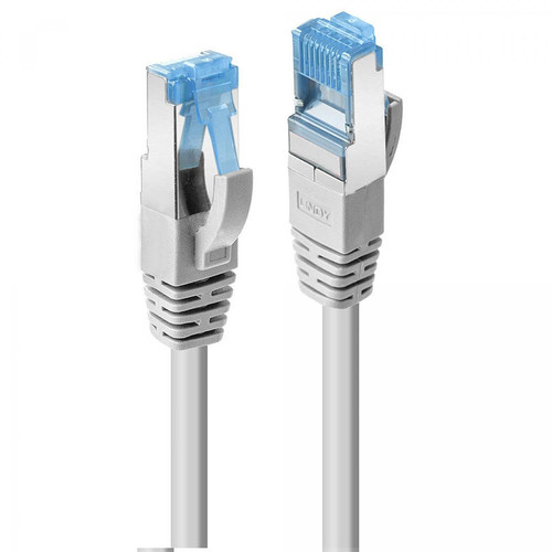 Lindy - Câble réseau Gris Cat.6A S/FTP LSZH, 3m - Câble et Connectique